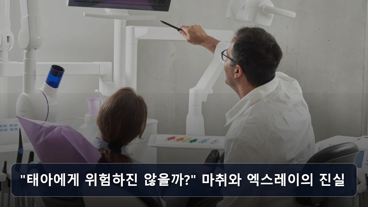 "태아에게 위험하진 않을까?" 마취와 엑스레이의 진실 관련 이미지