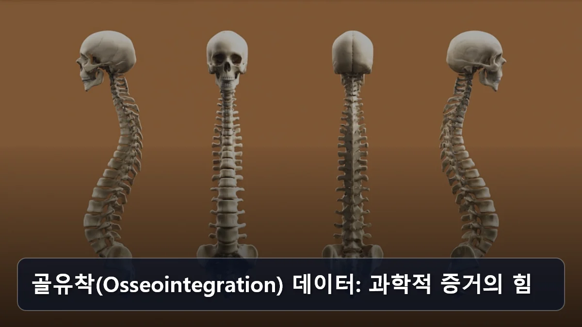 골유착(Osseointegration) 데이터: 과학적 증거의 힘 관련 이미지