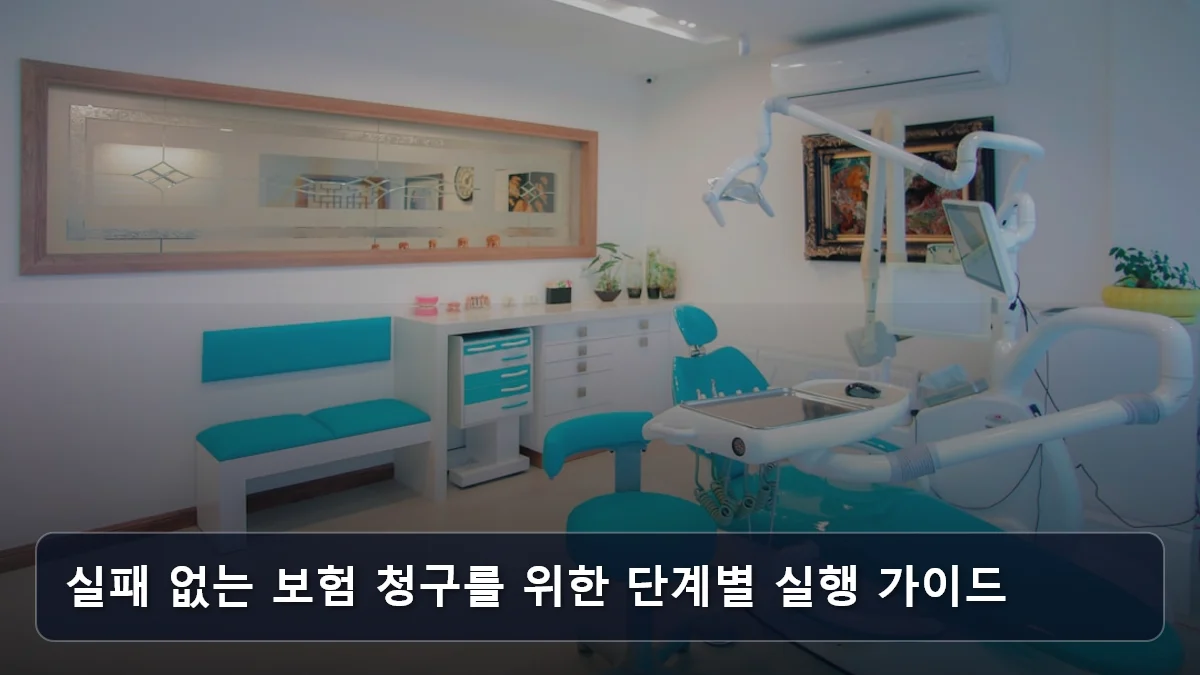 실패 없는 보험 청구를 위한 단계별 실행 가이드 관련 이미지