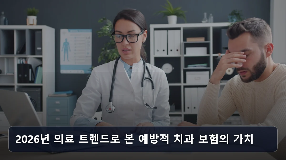 2026년 의료 트렌드로 본 예방적 치과 보험의 가치 관련 이미지