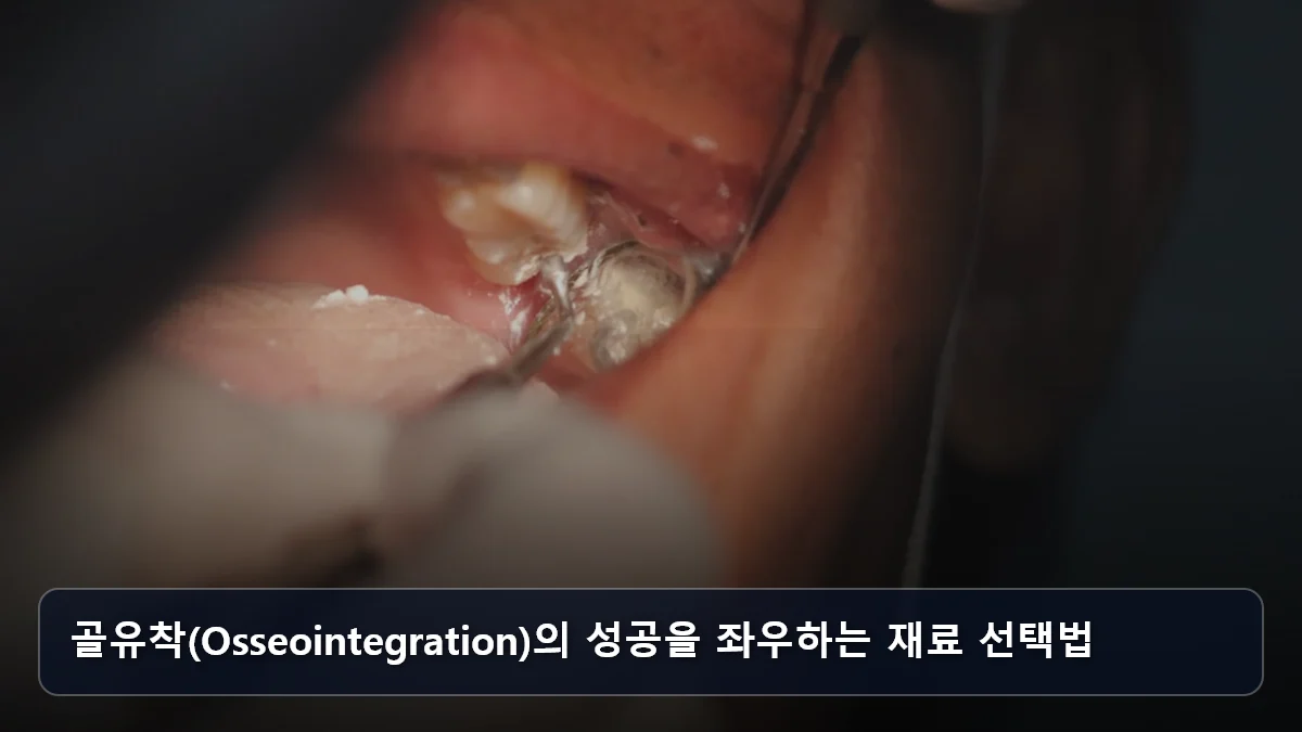 골유착(Osseointegration)의 성공을 좌우하는 재료 선택법 관련 이미지