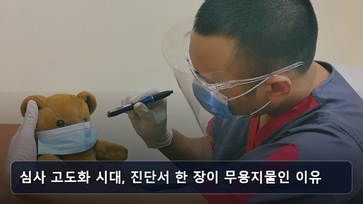 심사 고도화 시대, 진단서 한 장이 무용지물인 이유 관련 이미지