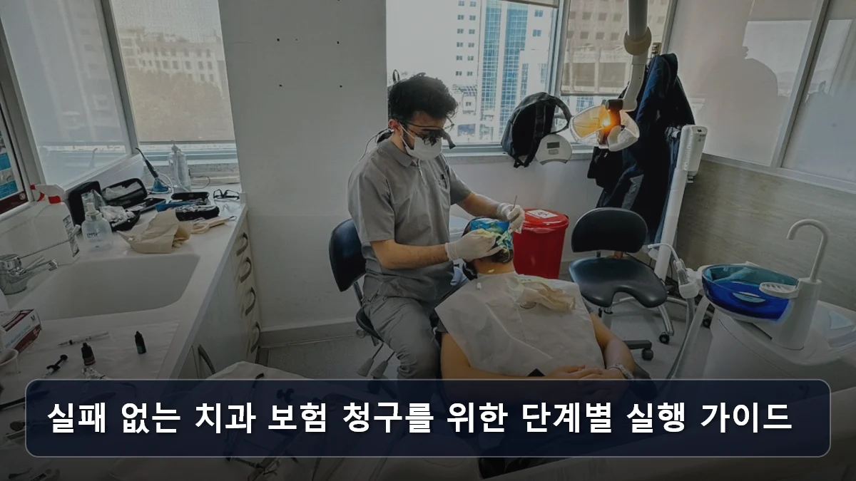 실패 없는 치과 보험 청구를 위한 단계별 실행 가이드 관련 이미지