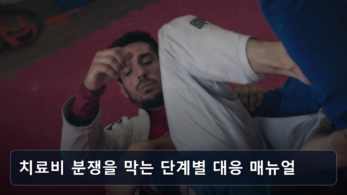 치료비 분쟁을 막는 단계별 대응 매뉴얼 관련 이미지