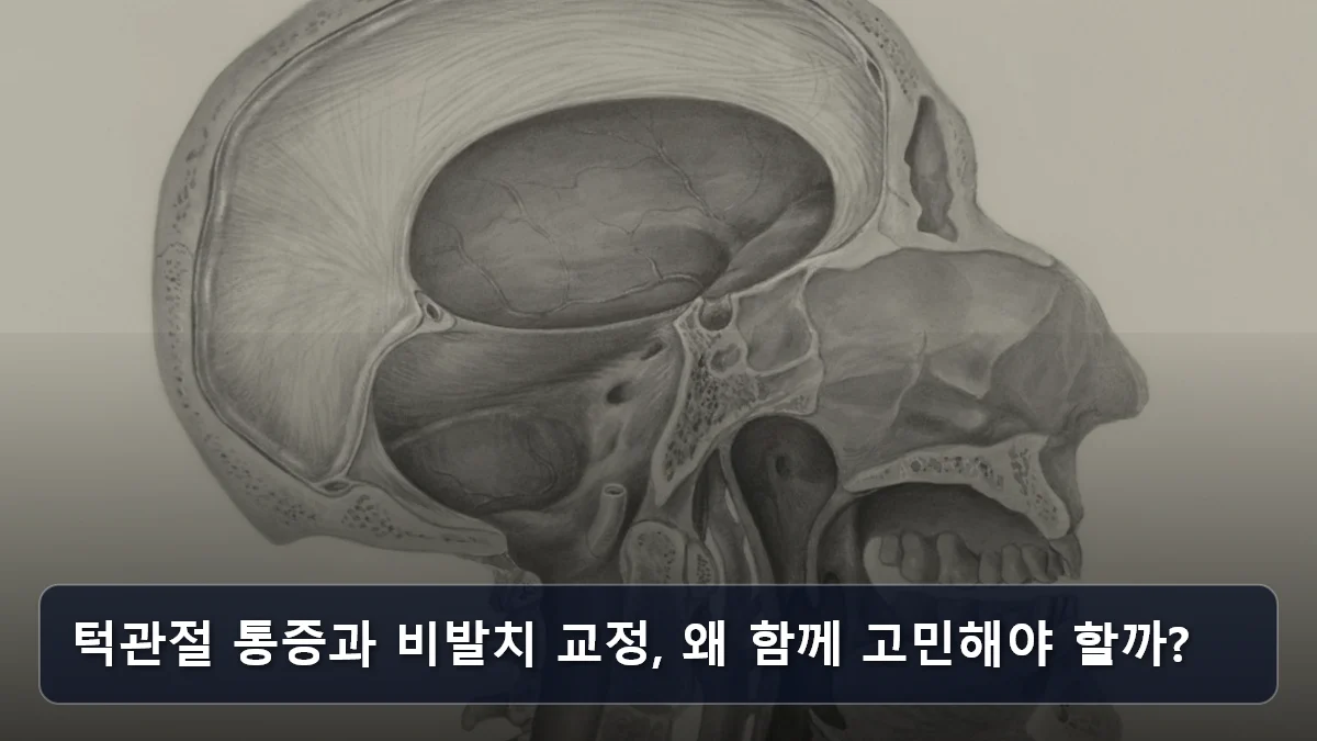 턱관절 통증과 비발치 교정, 왜 함께 고민해야 할까? 관련 이미지